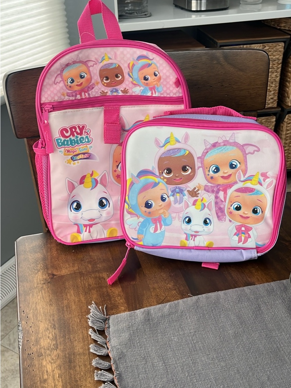 Cry Babies Backpack, Lunchbox Set & Pencil Case